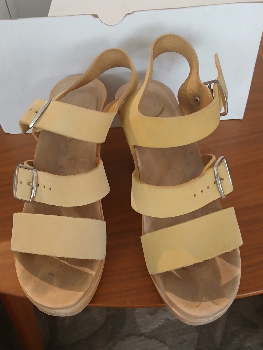 No.6 Rosalia Clog Citrine 36